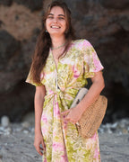 Moorea - Robe longue imprimé floral