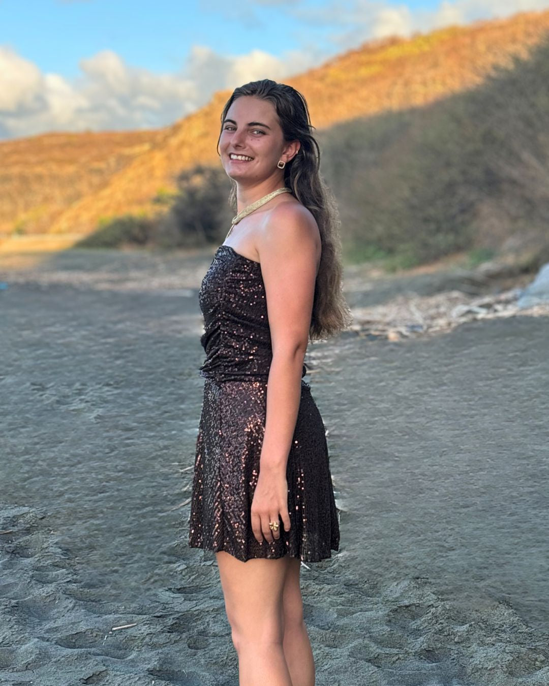 Alma - Robe bustier sequins