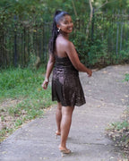 Alma - Robe bustier sequins