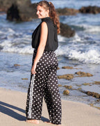 Chiara - Pantalon fluide à pois