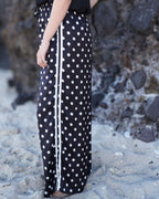 Chiara - Pantalon fluide à pois