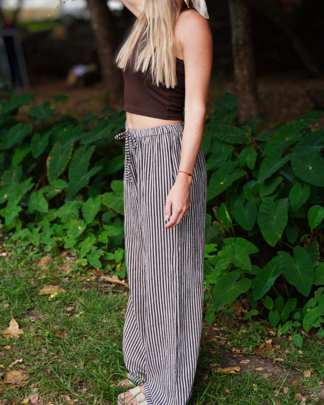 Soline Brun Foncé - Pantalon
