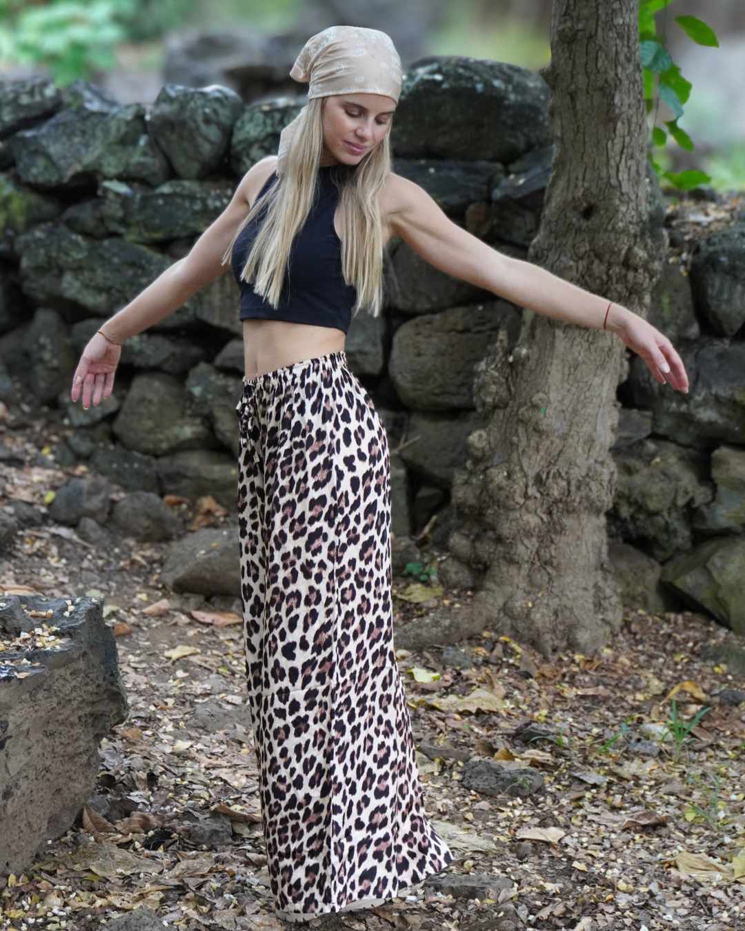 Léonie - Pantalon léopard