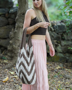 Coco Chocolat - Sac de plage en crochet
