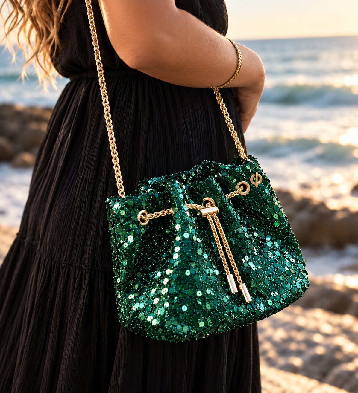 Thea - Sac Bourse sequins