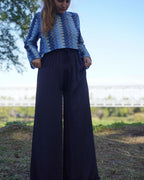 Tora - Top en crochet à manches longues