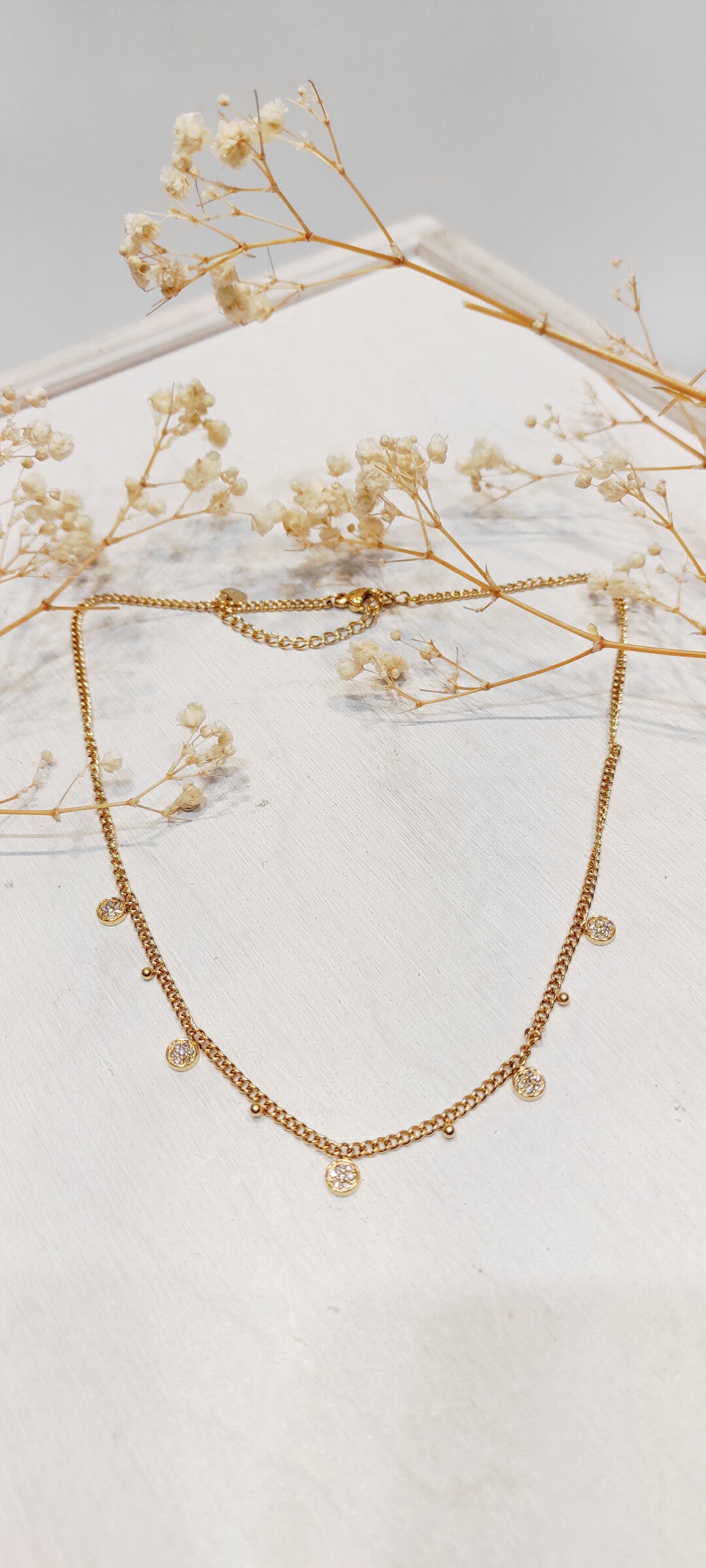 Andrea - Collier avec strass