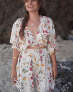 Maxine - Ensemble top et short en lin