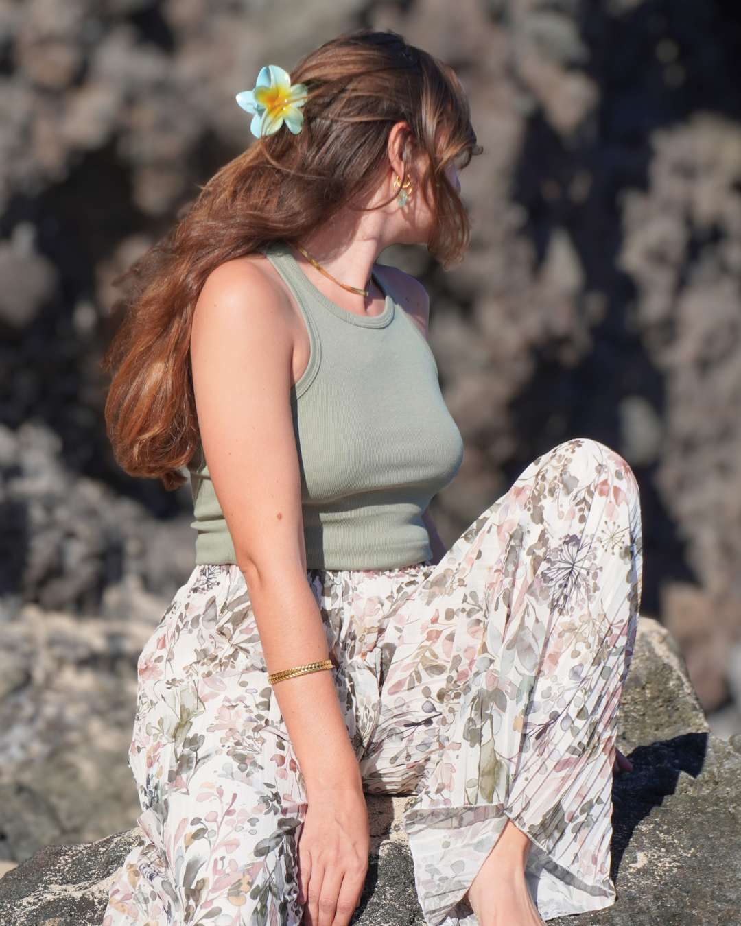 Nina - Pantalon plissé
