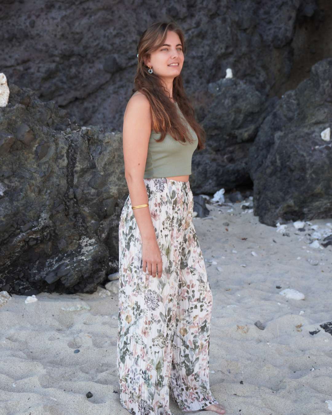 Nina - Pantalon plissé