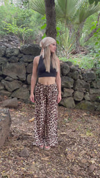 Léonie - Pantalon léopard