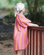 Iris - Robe courte à rayures