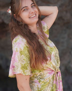 Moorea - Robe longue imprimé floral